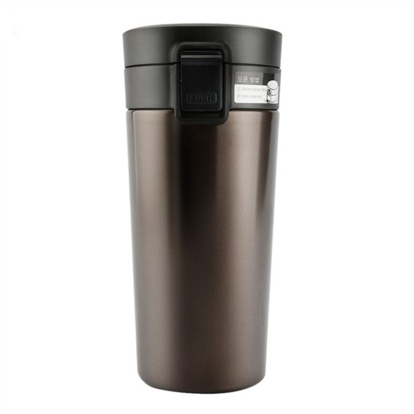 Multicolor Durable Stainless Steel Vacuum Bottle 13oz with Bouncing Lid