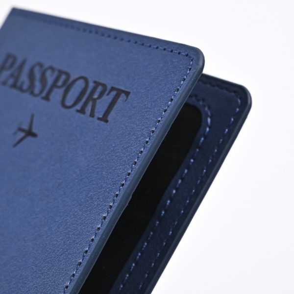 Multi-color Practical PU RFID Waterproof Passport Document Holder Wallet for Trip