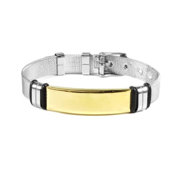 Titanium steel Silicone Sailor Prayer Bracelet - Image 2