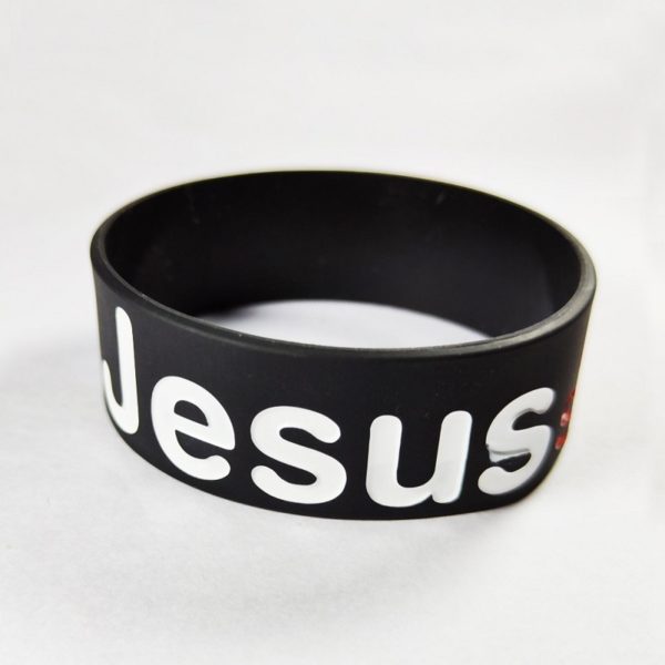 Custom Debossed and Ink Filled Silicone Wristband