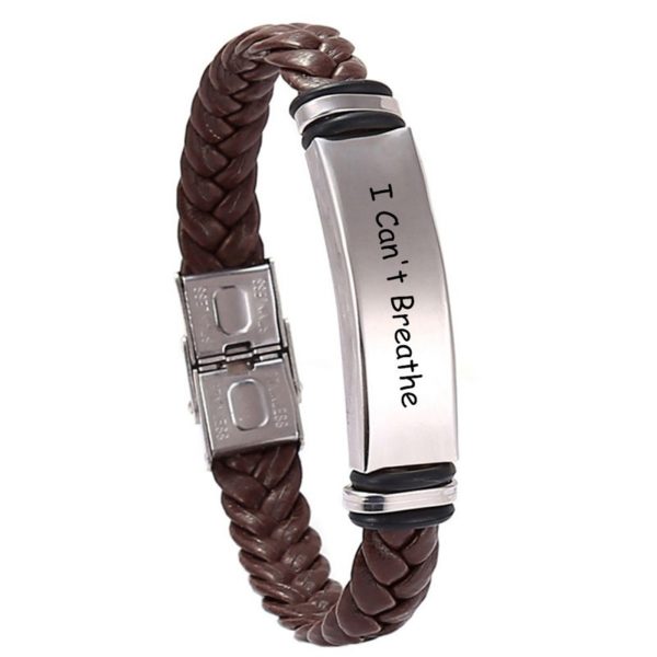 Braided Leather Bracelets Magnetic Clasp