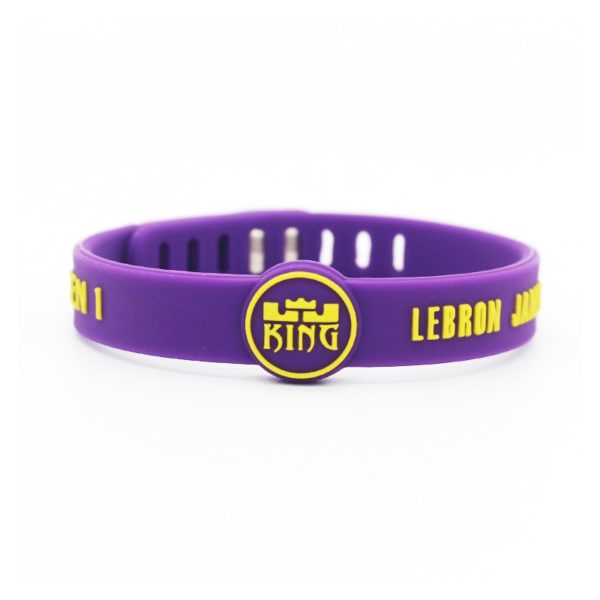 Adjustable Basketball Sports Silicone Bracelet