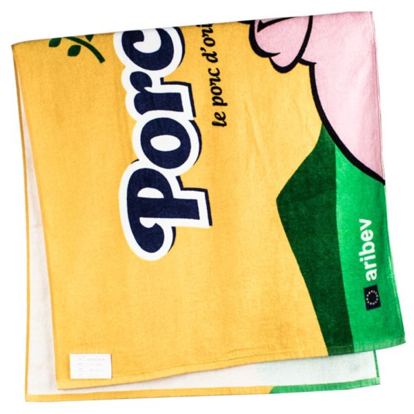 Sun & Sand Resistant Quick Drying Cotton Printed Towel