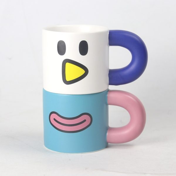 Chubby Ceramic Coffee Cup-10 OZ