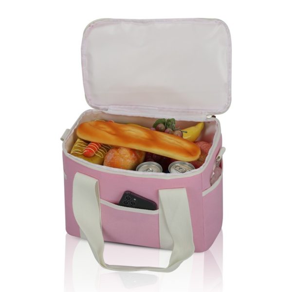 Canvas Picnic Insulated Lunch Cooler Bag