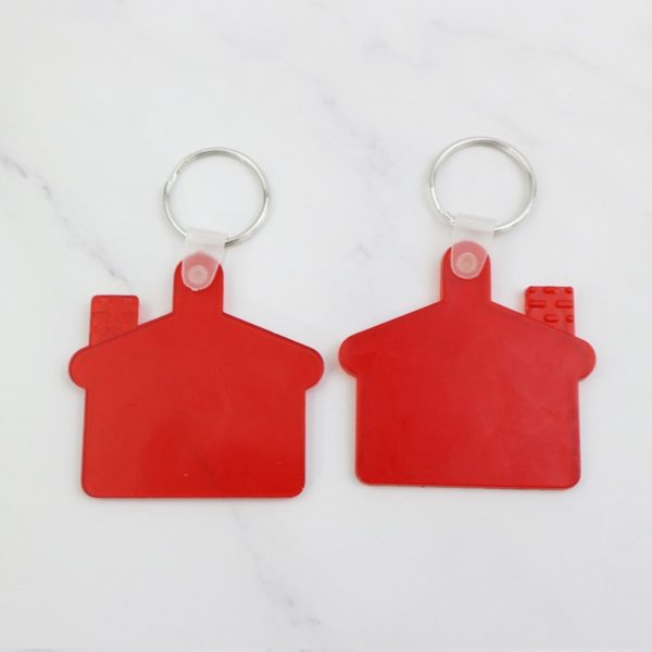 House Shaped Soft Key Tag