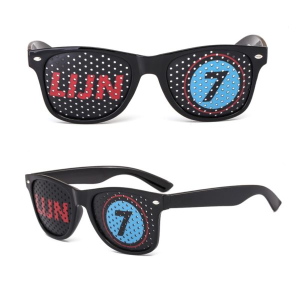 Pinhole Sticker Sunglasses