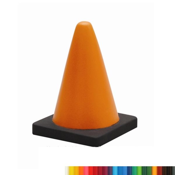 PU Barricade Construction Cone Shaped Stress Reliever