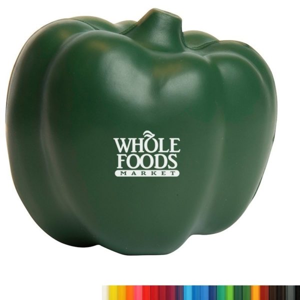 PU Green Bell Pepper Stress Reliever