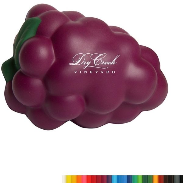 PU Foam Grape Shaped Stress Reliever