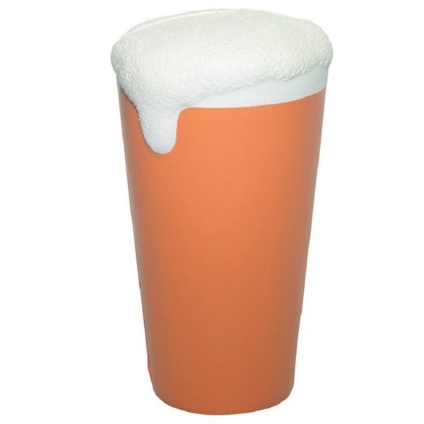 PU Foam Beer Glasses Shaped Stress Ball