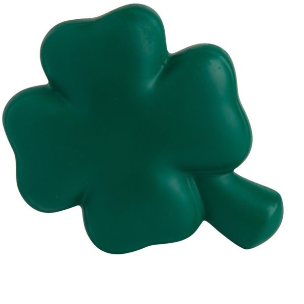 PU Shamrock Four Leaf Clover Stress Reliever