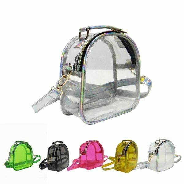 PVC Clear Jelly Crossbody Hand Bag