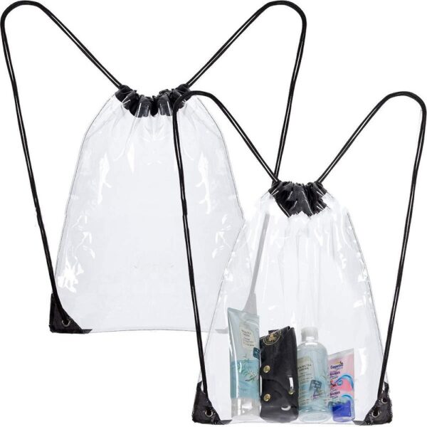 Clear Stadium Drawstring Sportpack