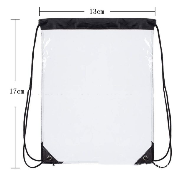 Clear Stadium Drawstring Sportpack