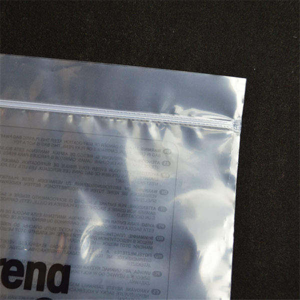 Reclosable Clear Zip Lock Storage PE Bag