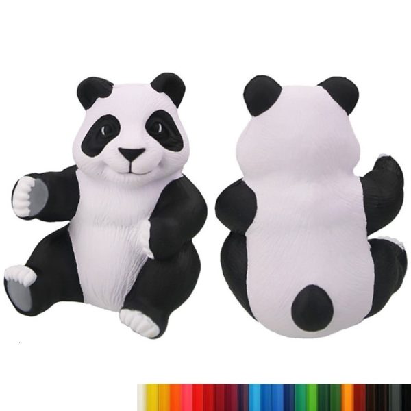 PU Foam Panda Bear Stress Reliever