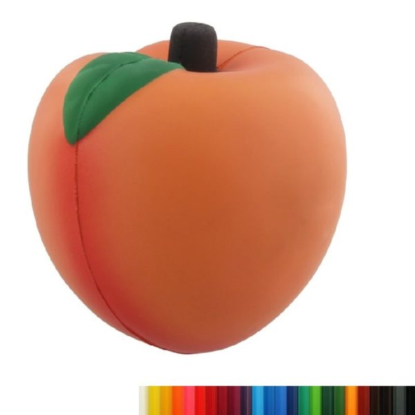 PU Foam Peach Stress Ball