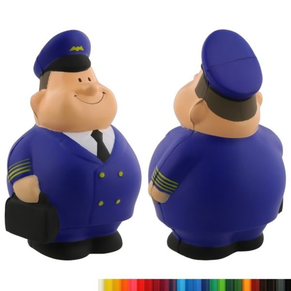 PU Foam Pilot Pete Stress Ball