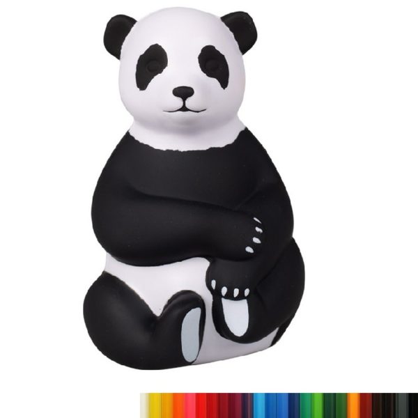 PU Foam Sitting Panda Stress Balls with Your Logo