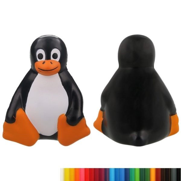 PU Foam Sitting Penguin Stress Ball with Your Logo