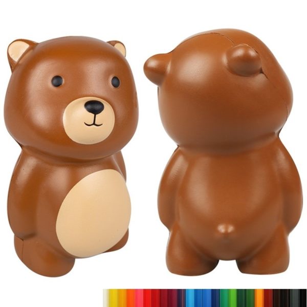 PU Foam Teddy Bear Slo-Release Serenity with Your Logo