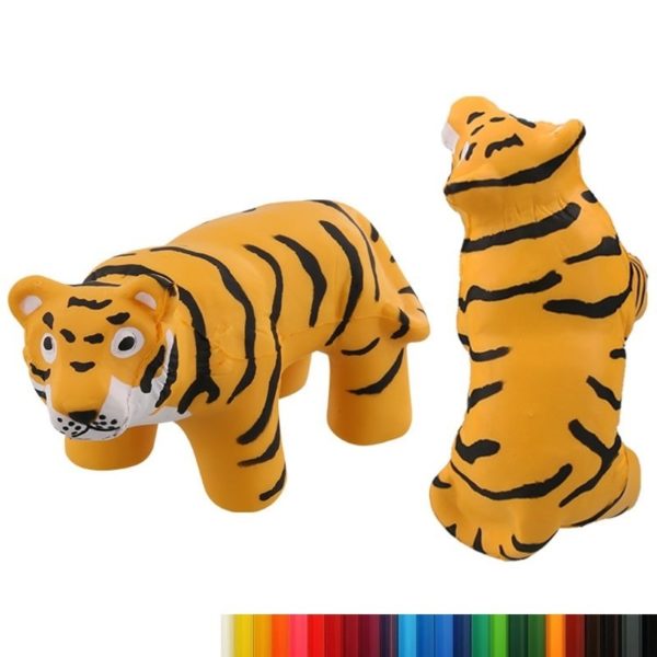 PU Foam Tiger Stress Reliever with Your Logo