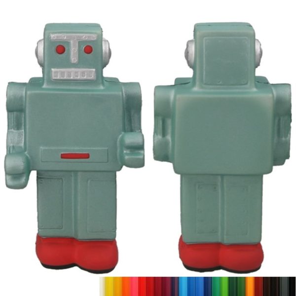 PU Foam Vintage Robot Stress Reliever with Your Logo