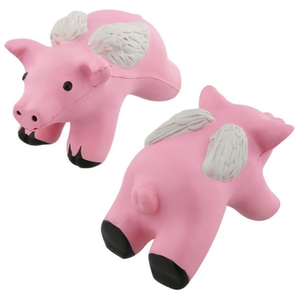 PU Foam Winged Pig Stress Ball with Your Logo