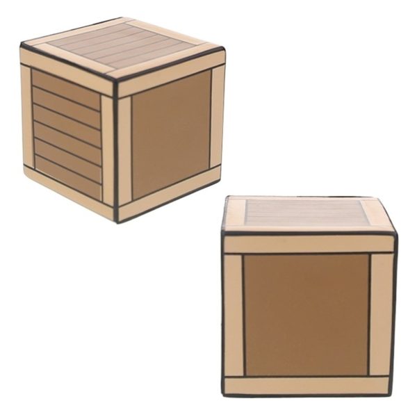 PU Foam Wooden Crate Stress Reliever with Your Logo