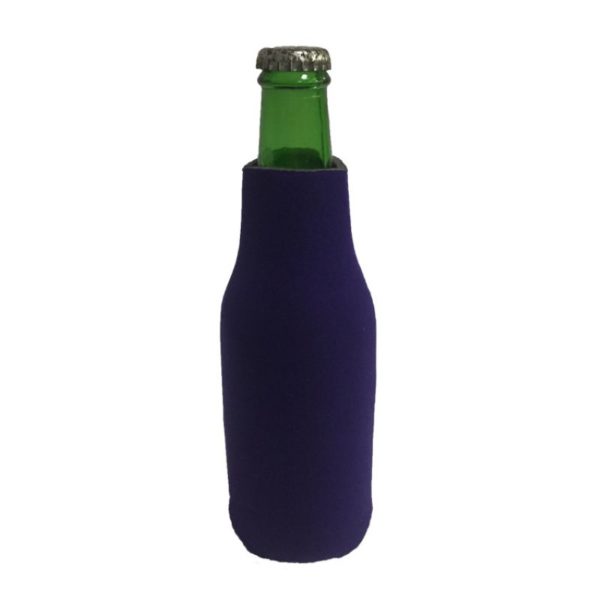 Neoprene Bottle Cooler Sleeve Holder With Zipper