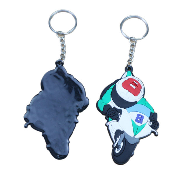 2D Soft PVC Key Chain