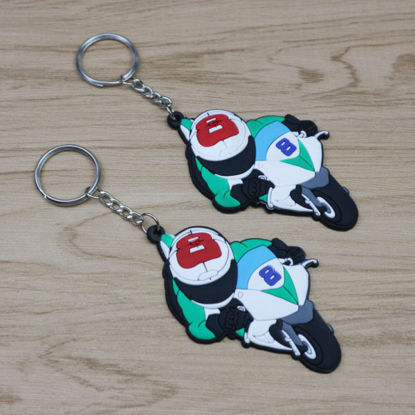 2D Soft PVC Key Chain