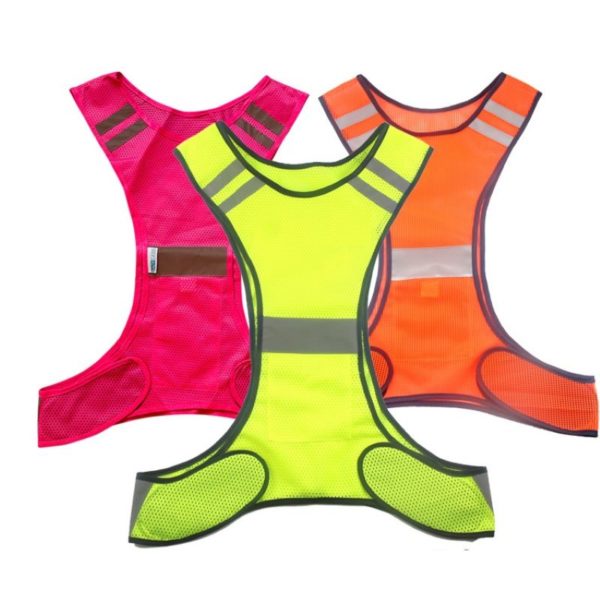 Mesh Reflective High Visibility Running Safety Vest