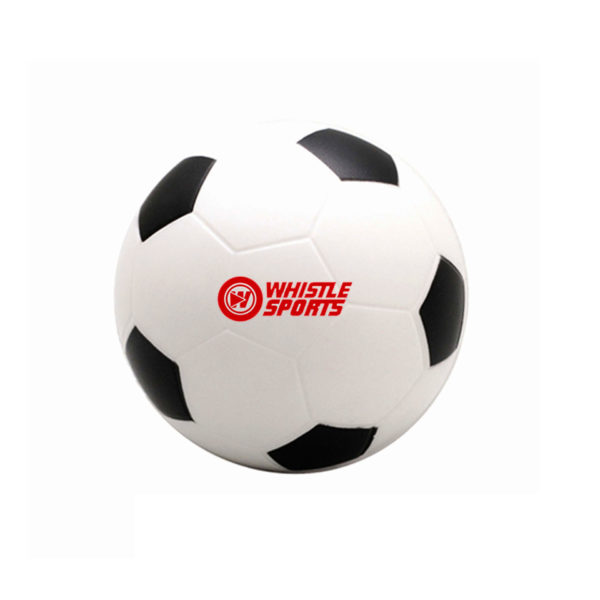 Soccer Ball shaped Stress Reliever w Custom Logo