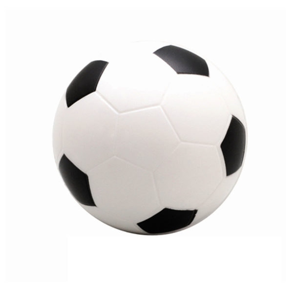 Soccer Ball shaped Stress Reliever w Custom Logo