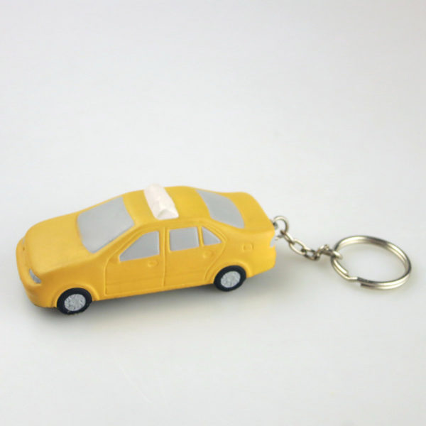 Taxi Stress Reliever with Keychain