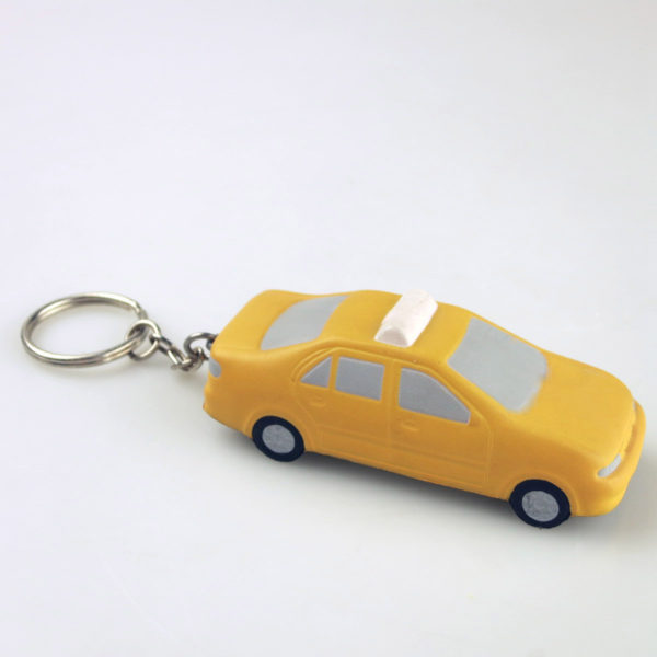 Taxi Stress Reliever with Keychain