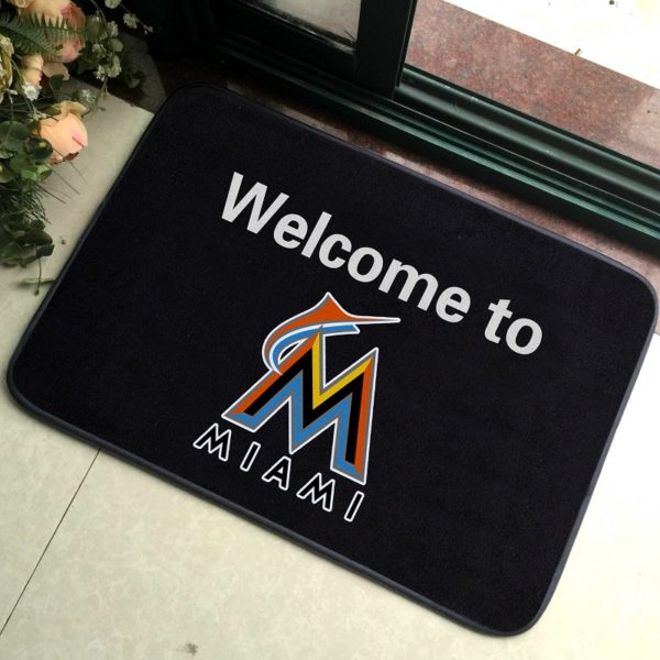 Polyester Floor Mat with Custom Logo Pattern Printing