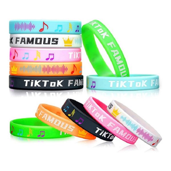 Silicone Wristband With Customized Printed Logo