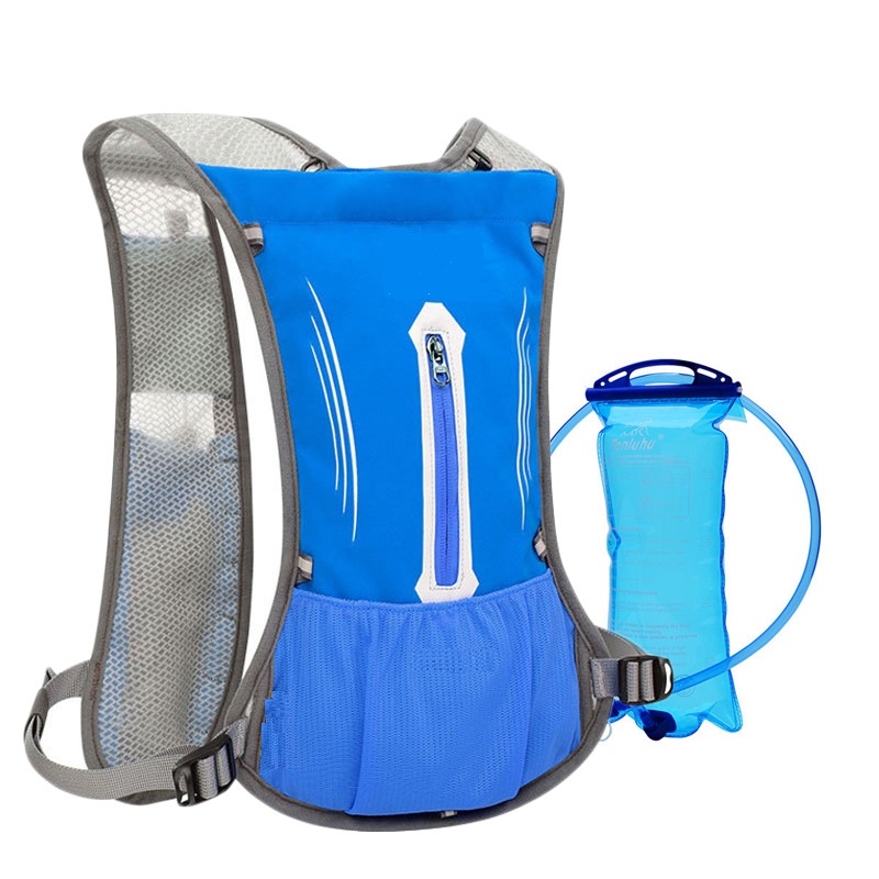 Marathon Nylon Hydration Backpack with Water Bladder