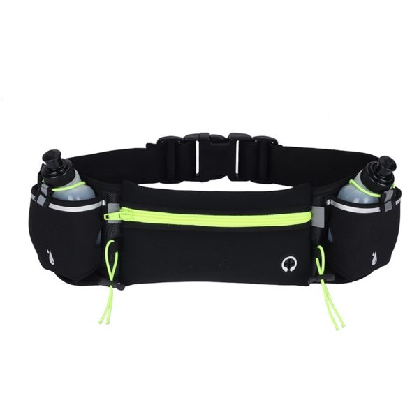 Nylon Sports Waist Bag Fanny Package with Kettle Pack