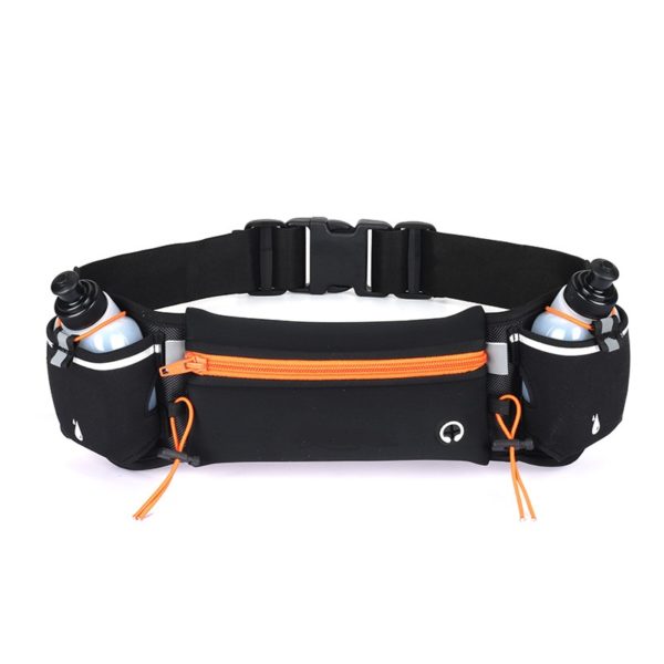 Nylon Sports Waist Bag Fanny Package with Kettle Pack