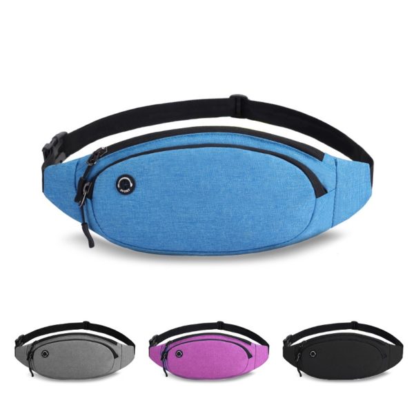 Gym Fanny Waist Bag Nylon Cycling Sports Phone Holder