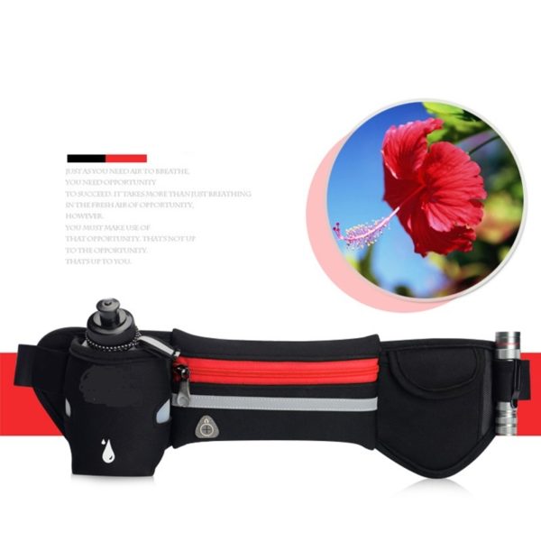 Custom Nylon Outdoor Sports Waist Bag with Kettle Package