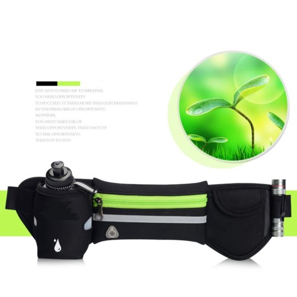 Custom Nylon Outdoor Sports Waist Bag with Kettle Package