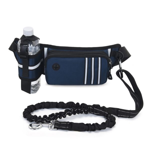 Outdoor Nylon Waist Bag With Dog Leash