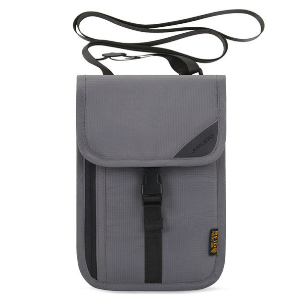 Multi-function RFID Neck-hanging Traveling Passport Bag