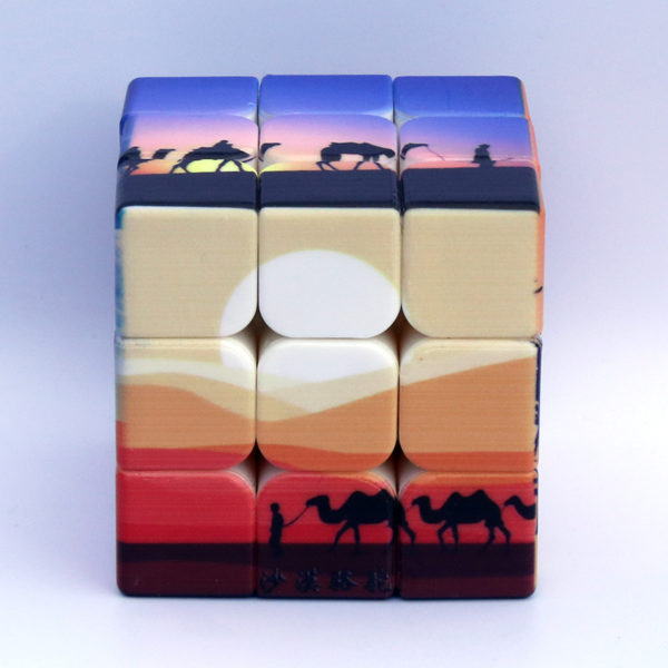 2.25 inches Puzzle Cube in Full Color