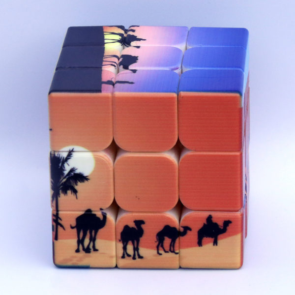 2.25 inches Puzzle Cube in Full Color